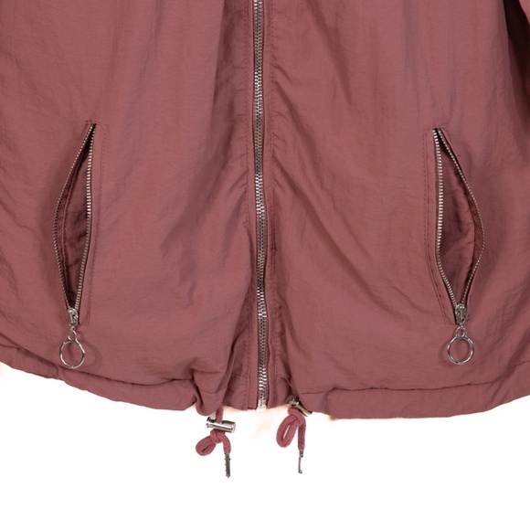 Ashley By 26 International Mauve Hooded Utility Jacket, Size M - Picture 10 of 12